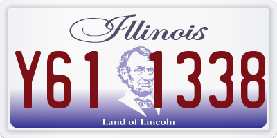 IL license plate Y611338