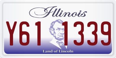 IL license plate Y611339