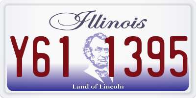IL license plate Y611395