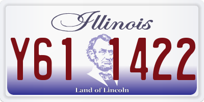 IL license plate Y611422