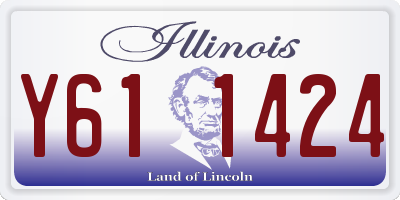 IL license plate Y611424