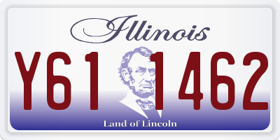 IL license plate Y611462