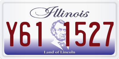 IL license plate Y611527