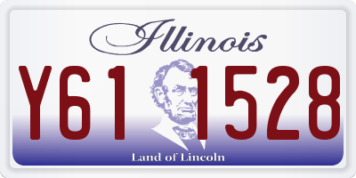 IL license plate Y611528