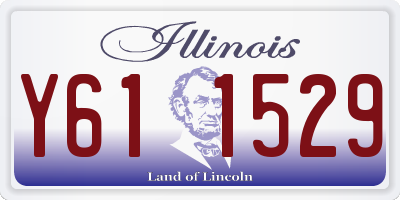 IL license plate Y611529