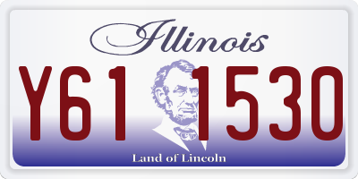 IL license plate Y611530