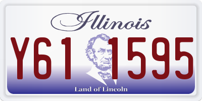 IL license plate Y611595
