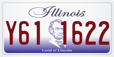 IL license plate Y611622