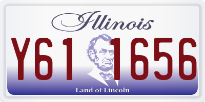 IL license plate Y611656