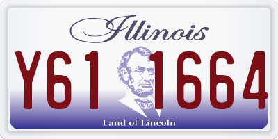 IL license plate Y611664