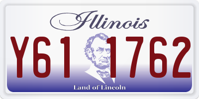 IL license plate Y611762