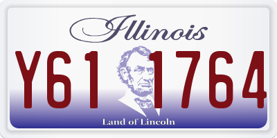IL license plate Y611764