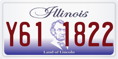 IL license plate Y611822