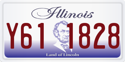 IL license plate Y611828