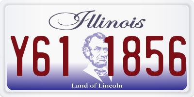 IL license plate Y611856