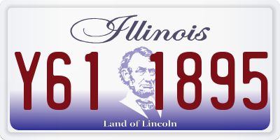 IL license plate Y611895