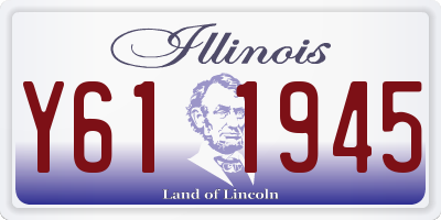 IL license plate Y611945
