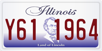 IL license plate Y611964