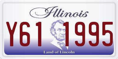 IL license plate Y611995