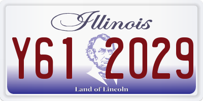 IL license plate Y612029