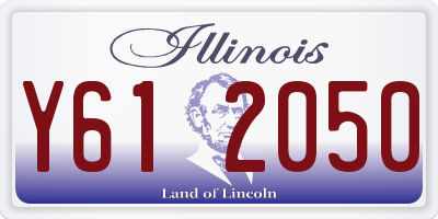 IL license plate Y612050