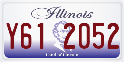 IL license plate Y612052