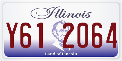 IL license plate Y612064