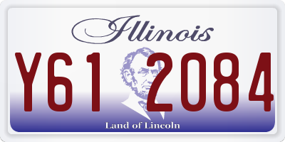 IL license plate Y612084
