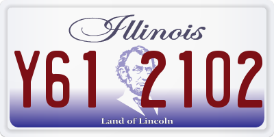 IL license plate Y612102