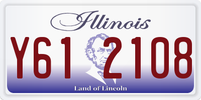 IL license plate Y612108
