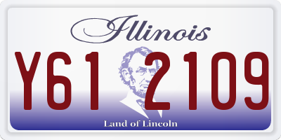 IL license plate Y612109