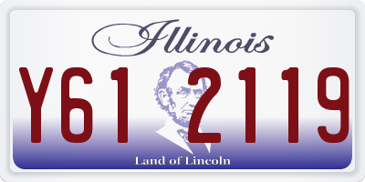 IL license plate Y612119
