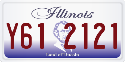 IL license plate Y612121