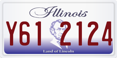 IL license plate Y612124