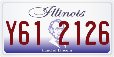 IL license plate Y612126