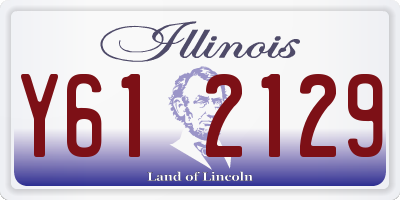 IL license plate Y612129