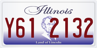 IL license plate Y612132