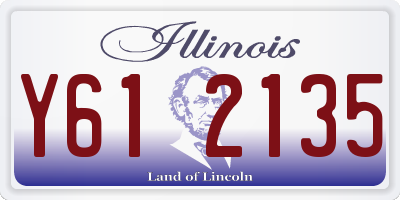 IL license plate Y612135