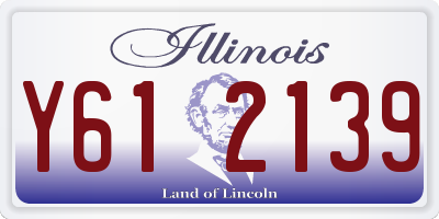 IL license plate Y612139