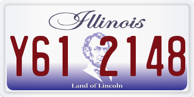 IL license plate Y612148