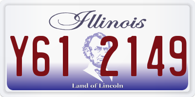 IL license plate Y612149