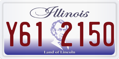 IL license plate Y612150