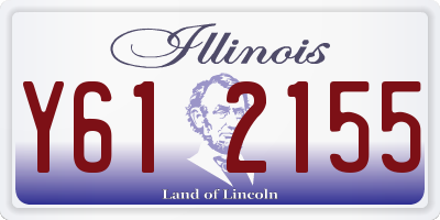 IL license plate Y612155