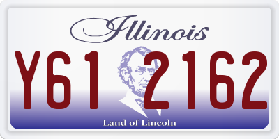 IL license plate Y612162
