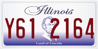 IL license plate Y612164