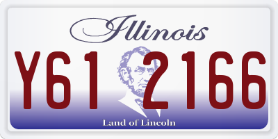 IL license plate Y612166