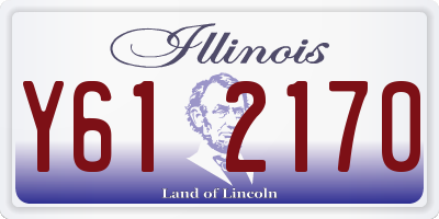 IL license plate Y612170