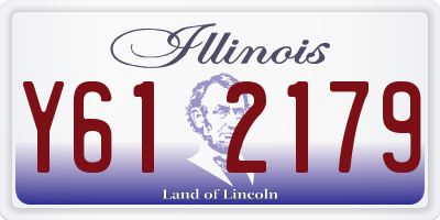 IL license plate Y612179