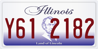 IL license plate Y612182