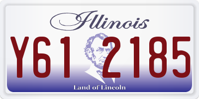 IL license plate Y612185